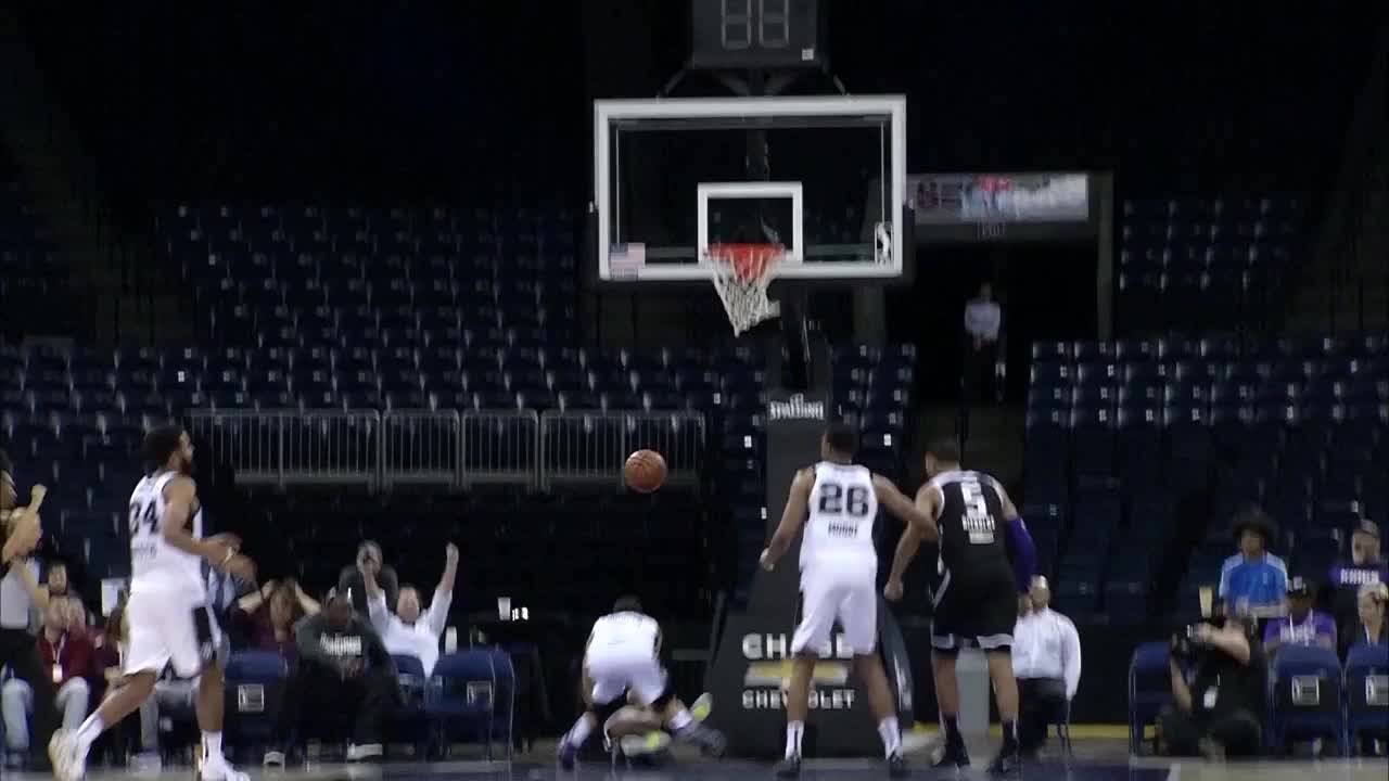 Troy Williams with the hoop & harm
