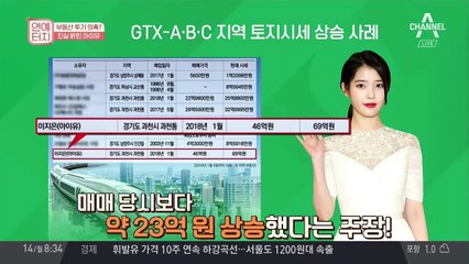 부동산 투기 의혹에 휩싸인 가수 '아이유'