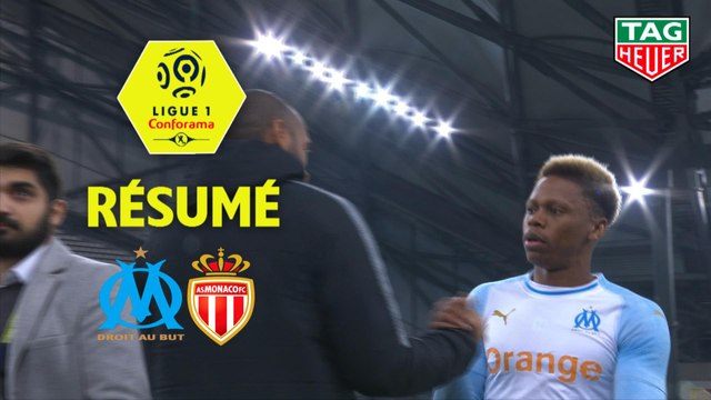 Olympique de Marseille - AS Monaco (1-1) - Résumé - (OM-ASM) / 2018-19