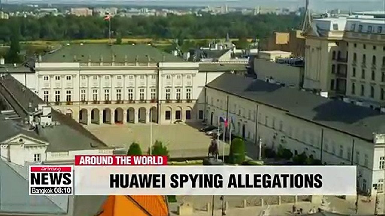 Poland arrests Chinese Huawei employee, former Polish security agent on spying charges