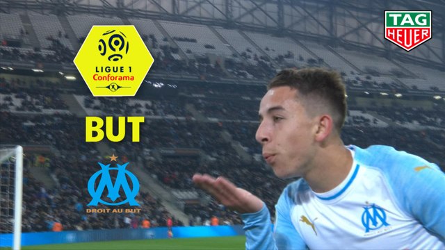 But Maxime LOPEZ (13ème) / Olympique de Marseille - AS Monaco - (1-1) - (OM-ASM) / 2018-19