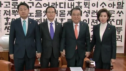 국회의장·여야 3당 원내대표 회동...1월 임시국회 논의 / YTN