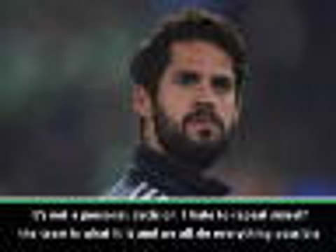 Isco absence from Betis win 'not personal' - Solari