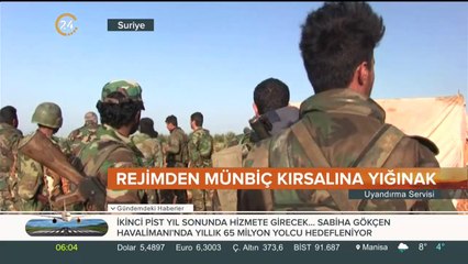 Esad rejiminden Münbiç çevresine askeri yığınak