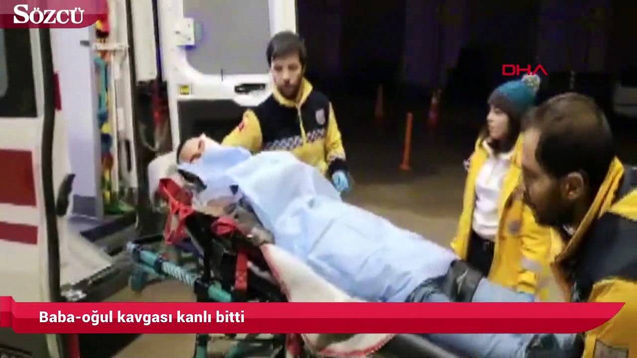 Baba-oğul kavgası kanlı bitti