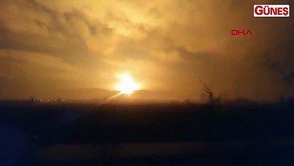 Sakarya'daki patlama kamerada