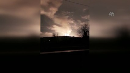 Doğalgaz boru hattında patlama (2) - SAKARYA