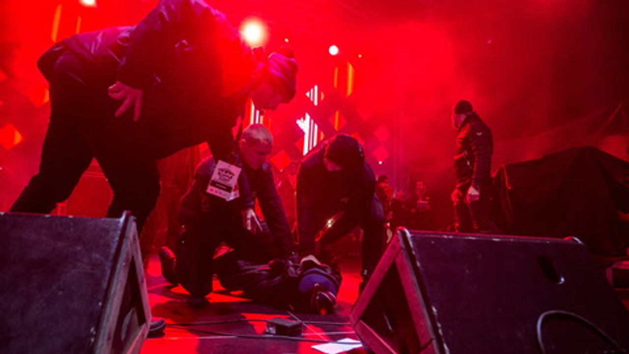 Mayor of Gdansk stabbed on stage at charity event