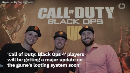 'Call of Duty: Black Ops 4' Updates Its Looting System