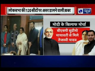 ‘BJP will be whitewashed, SP-BSP will win all seats in UP,’ says Tejashwi Yadav after meet with Mayawati