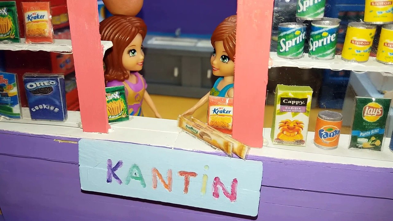 Karne Heyecanı Çılgın Kantinde | Oyuncak Bebeklerle Evcilik Oyunu