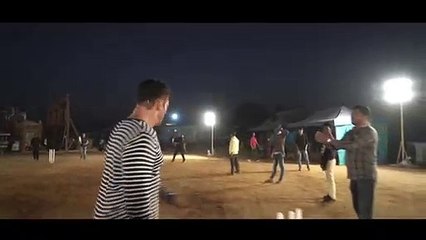 salman khan play cricket on bharat movie set dirv