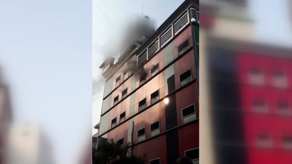 강원도 원주 모텔에서 화재...11명 대피 / YTN