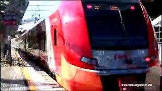 Немецкий поезд в России. Как встретили поезд из Германии в нашей стране.
