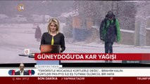 Doğu ve Güneydoğu'da kar yağışı