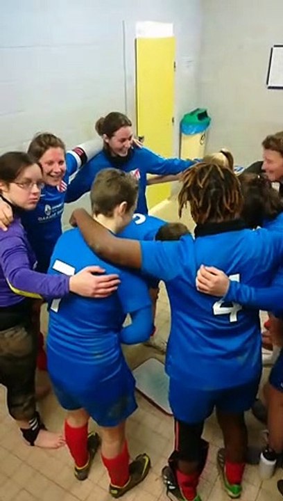 Célébration Victoire Seniors Féminines ! (Gournay/EST : 0-15 le 13/01/2018)