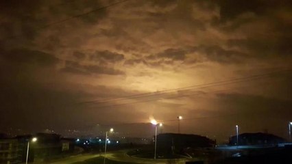 Video | Sakarya'da doğal gaz boru hattında patlama