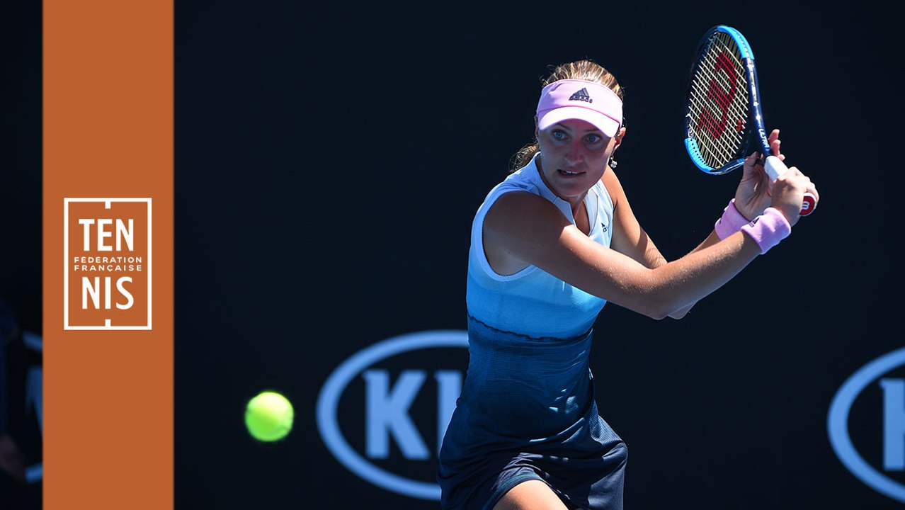 Open d'Australie : Mladenovic rend hommage à Vekic
