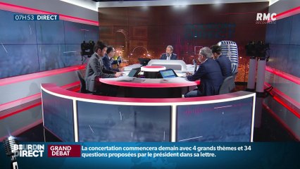 Brunet & Neumann : Grand débat, la lettre aux Français d'Emmanuel Macron - 14/01