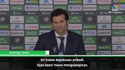 Absennya Isco Saat Kemenangan Melawan Betis Bukan Masalah Pribadi - Solari