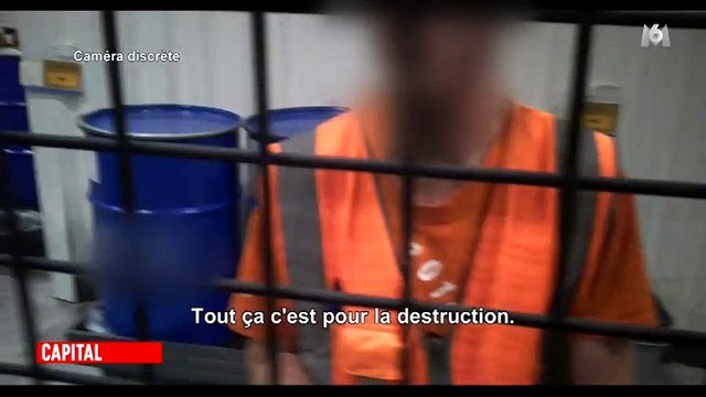 L'enquête édifiante de Capital qui surprend Amazon jeter des produits... neufs ! Regardez