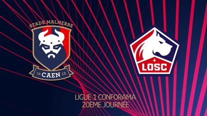 Le résumé du match SMCaen / Lille LOSC
