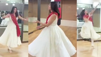 Sushmita Sen is learning Kathak Dance; Watch video | FilmiBeat