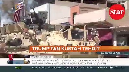Trump’tan skandal açıklama: Türkiye’yi tehdit etti