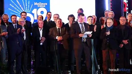 Jérôme Cavailles : Cérémonie des voeux en images de la Communauté d'Agglomération Hérault Méditerranée du 11 janvier 2019