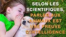 Selon les scientifiques, parler aux animaux est une preuve d’intelligence !