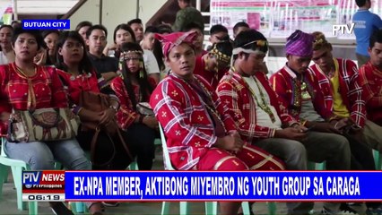 Ex-NPA member, aktibong miyembro ng youth group sa Caraga