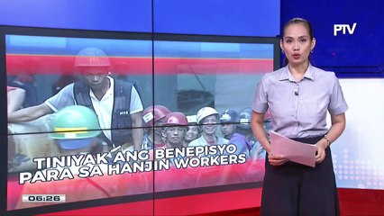 Separation benefits ng Hanjin employees, tiniyak