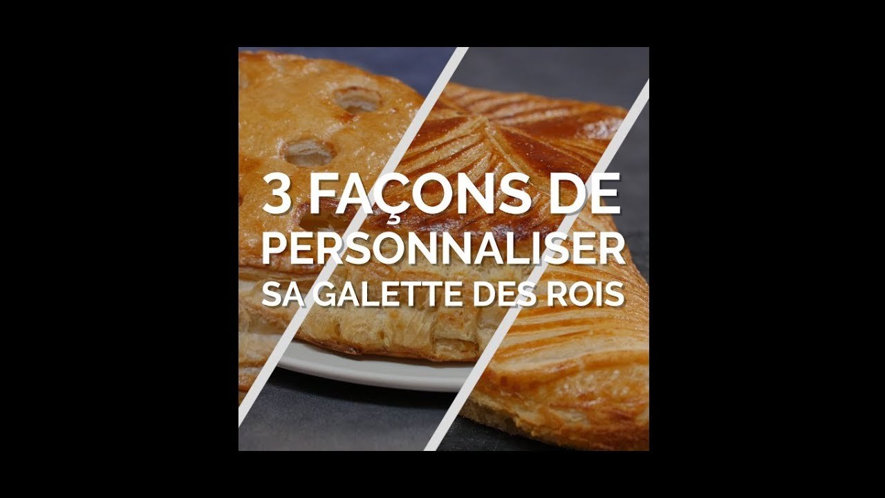 3 façons de décorer sa galette des rois - 750g