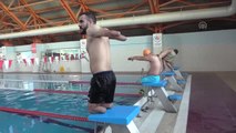 Engelli Yüzücünün Hedefi Milli Forma