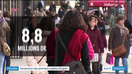 Impôt : une partie des crédits d'impôt versée par le fisc