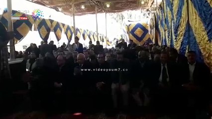 بالأغانى الوطنية محامون يحتفلون ببراءة سامح عاشور