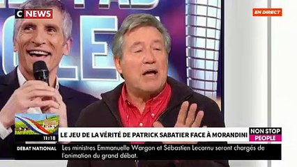 EXCLU - Patrick Sabatier à propos de Nagui: "Il y a l'animateur qui est très bon... et puis il y a l'homme !" - VIDEO