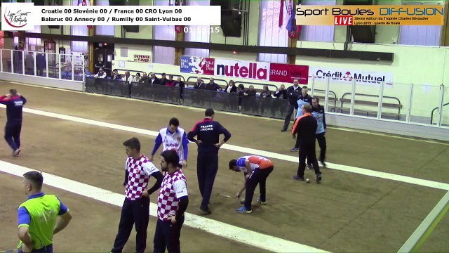 Quarts de finale, 38ème Trophée Charles Béraudier, Lyon Sport Métropole 2019