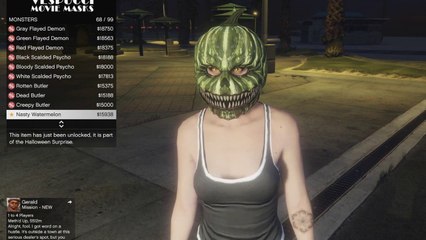 HALLOWEEN MASKS! - GTA 5 ONLINE HALLOWEEN 2017 DLC - ALL NEW MASKS