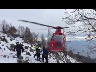 Heroizmi i pilotit, shpëtohet alpinistja në malin e Çikës - Top Channel Albania - News - Lajme