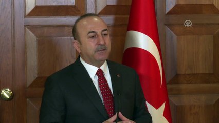 Çavuşoğlu: ' Biz hiçbir tehditten korkmayacağımızı söyledik. Ekonomik tehditle bir yere varılamaz' - ANKARA