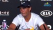 Open d'Australie 2019 - Rafael Nadal "grille" et  réveille un journaliste qui s'est endormi