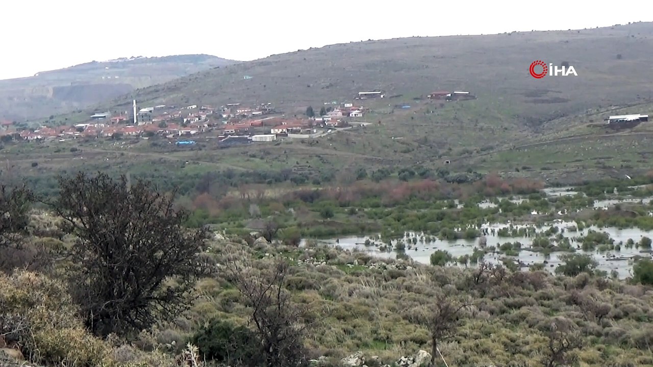 Sağanak yağmurlar Güzelhisar Barajını doldurdu