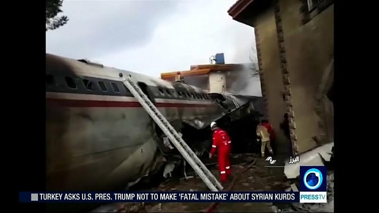 Frachtflugzeug im Iran abgestürzt