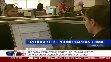 Kredi kartı borcunu yapılandırma
