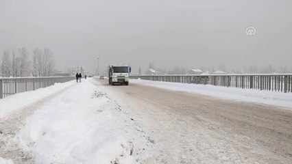 Ağrı'da Kar Yağışı