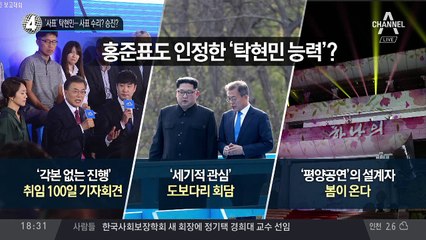 ‘사표’ 탁현민…사표 수리? 승진?