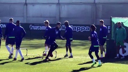 Primer Entrenamiento de Lainez con el Betis