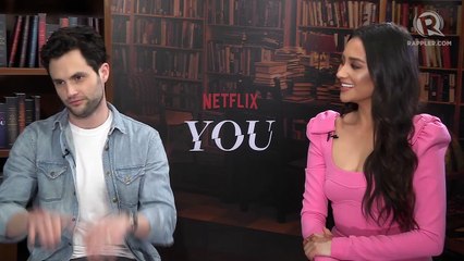 Shay Mitchell and Penn Badgley on ‘You’