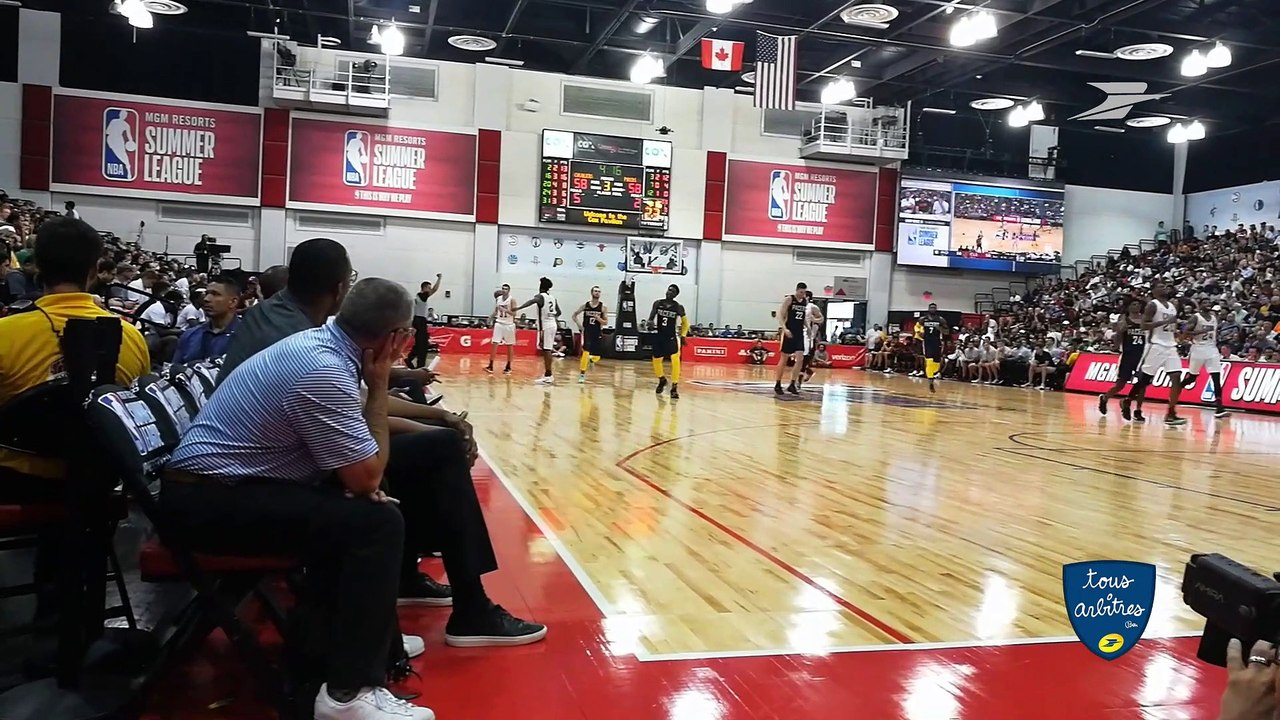 NBA Summer CAMP : L'arbitrage sous l'oeil expert de Chantal Julien